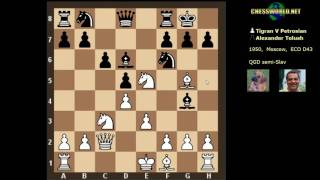 Evolution of Chess Style #178 : The rise of Tigran Petrosian in the 1950 USSR championship