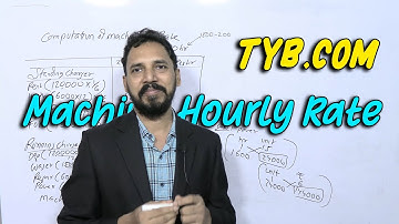 10 Machine hourly rate (Overhead) For TYB com / CA Inter /CMA