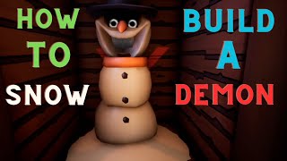 HOW TO BUILD A SNOWMAN (PART 2)