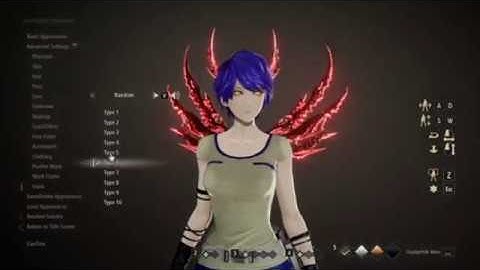 Code Vein Character Creation Yumari (Time lapse)