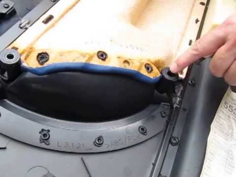 New Beetle interior door panel repair with JB Weld