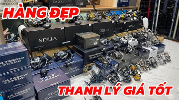 "Đồ Câu Nhật Bản Thanh Lý Giá Tốt | Máy Câu Cao Cấp Stella, Luvias, Certate"