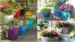 🌷 Оригинальные идеи для сада: Красивые цветочные горшки/вазоны для вашего сада