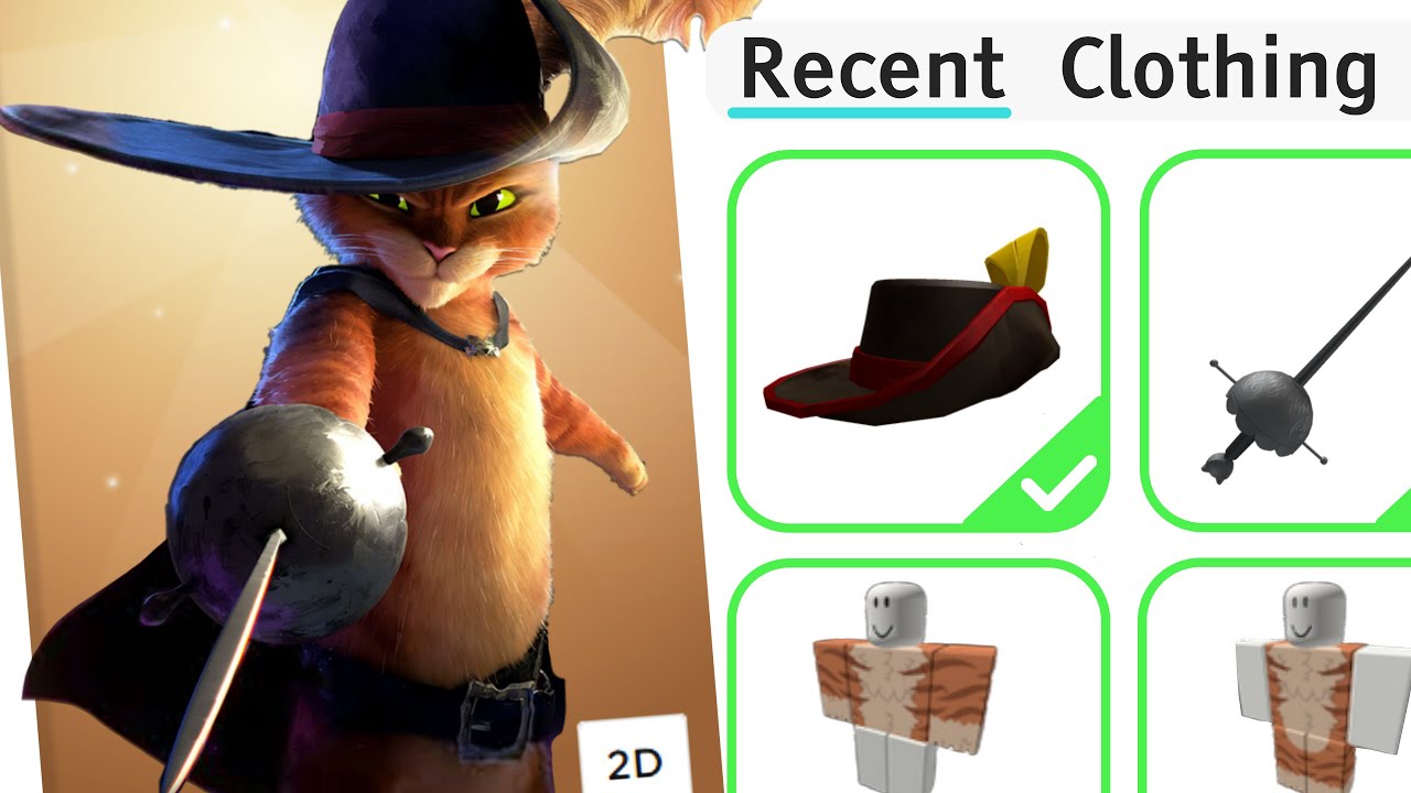 reposted it here cuz r/roblox mods took it down) Made these Puss in Boots:  The Last Wish inspired avatars of Puss and death on Catalog Avatar Creator  (great for making avatars if