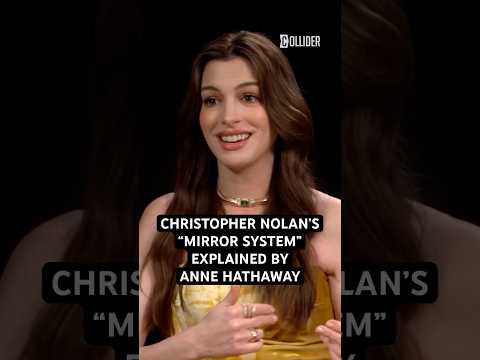 Christopher Nolan's "Mirror System" Explained by Anne Hathaway #theodyssey