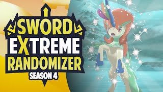 WILD SHINY LEGENDARIES... | Pokémon Sword EXTREME Randomizer Nuzlocke S4 (Episode 4)