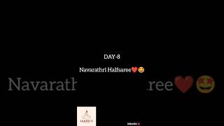 Beautiful Navarathri Day-8 outfit💖 Subscribe For more ideas 🎀💕#navaratri #halfsaree#flipkart #shorts