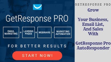 GetResponse PRO Email Marketing Software, Landing Pages and Webinars, Marketing Automation