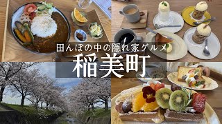 【稲美町】田んぼの中の隠れ家グルメ巡りと曇川の桜🌸&かわいい雑貨のことりカフェ&家庭的ランチ美ちゅら&コサジコーヒーのカフェポッケ☕️