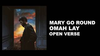 Omah Lay - Mary Go Round ( OPEN VERSE ) Instrumental BEAT + HOOK