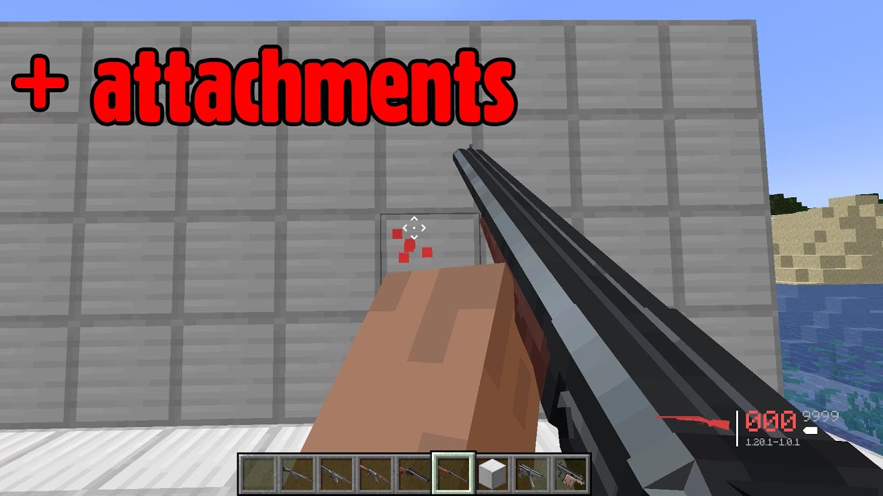 BEST GUN MOD in Minecraft - Timeless and Classics Zero - YouTube