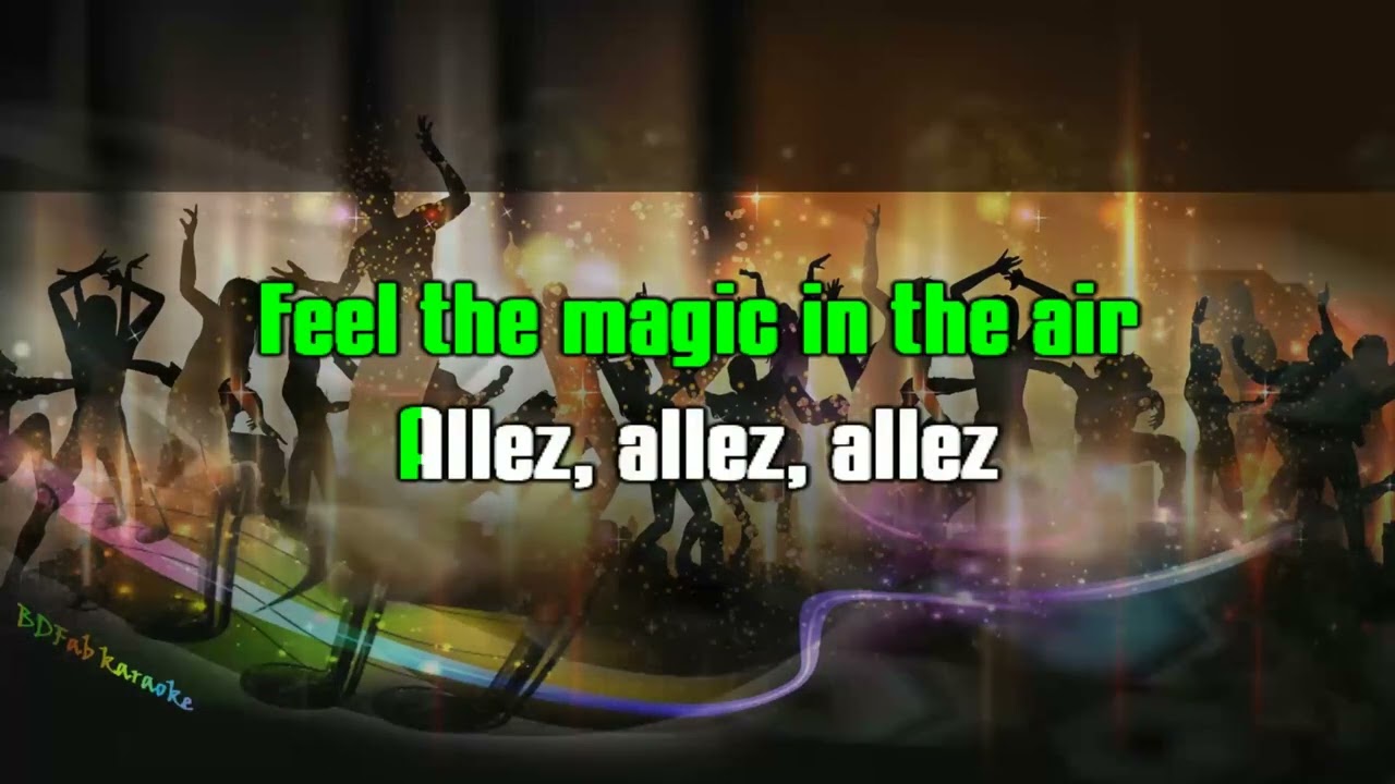 Magic System & Ahmed Chawki - Magic in the Air (chœurs) (2014) [BDFab karaoke]