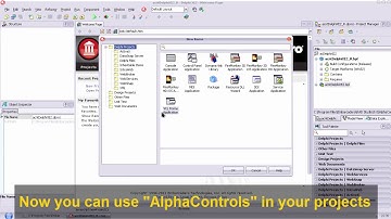 How to install Alpha Control component in delphi