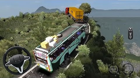 Indian Bus Simulator Game 3D | Like Driving Real Bus on Hilly Roads #gameplay #busgame 