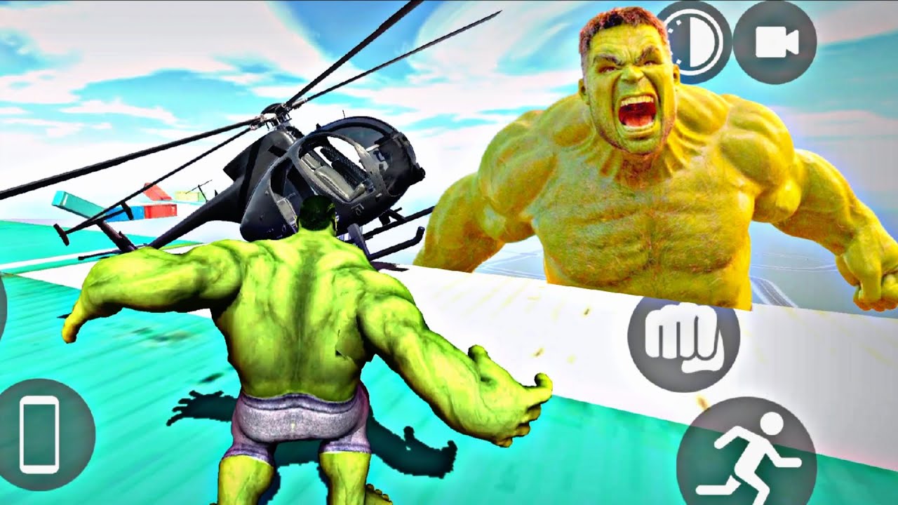 Hulk Very Angry Mood Hulk Ki Video Yellow Hulk Vs Red Hulk #trending #viralvideo #indianbike #2026 
