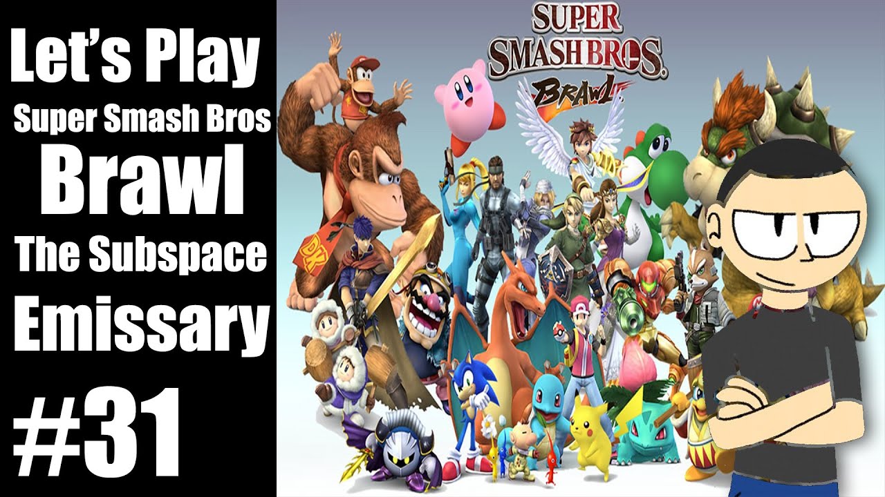 Let's Play SSBB The Subspace Emissary, Part 31 - The Great Maze (Part 1/3)