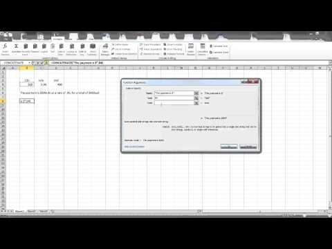 Easy Excel Concatenate