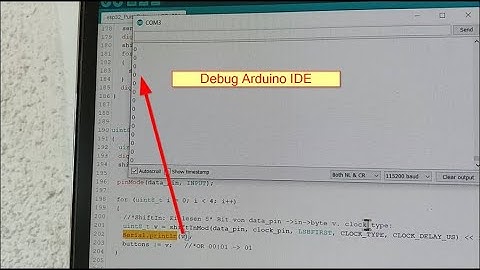 How to Debug Arduino on Serial Monitor