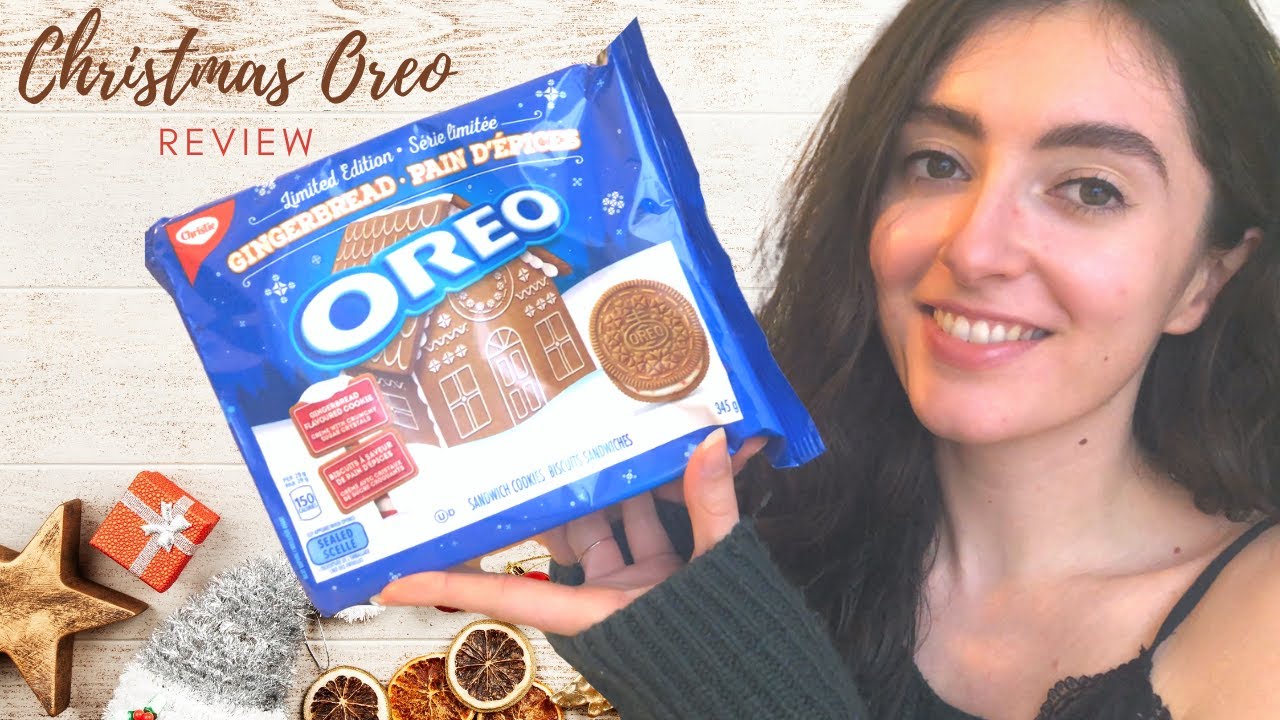 are festive Oreos any good? - (Gingerbread Oreo review!)