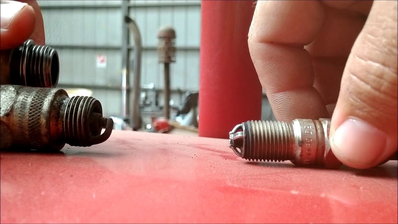 Spark plug adapter for your tractor YouTube