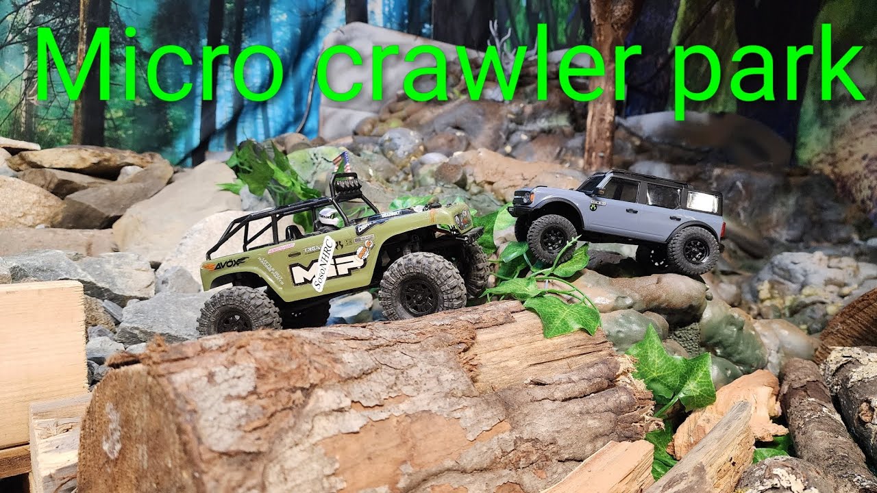 Indoor mini crawler course- low cost,easy build.