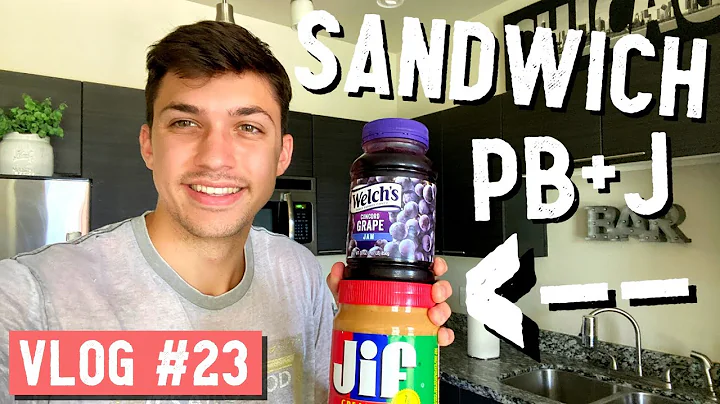 HOW TO MAKE PB&J SANDWICH... // VLOG #23