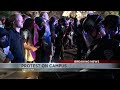 Protesters and law enforcement clash at the university of arizona