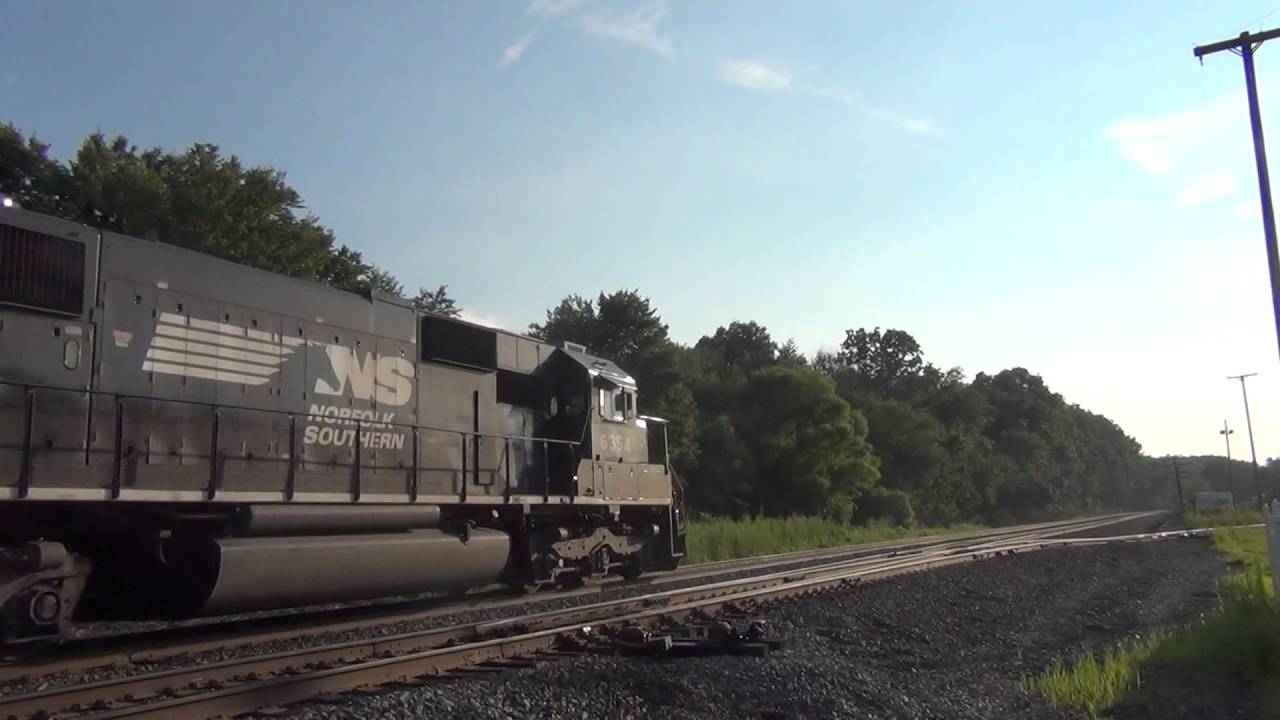 NS C80 Helpers Eastbound near Enon Valley, PA 8/4/2016 YouTube