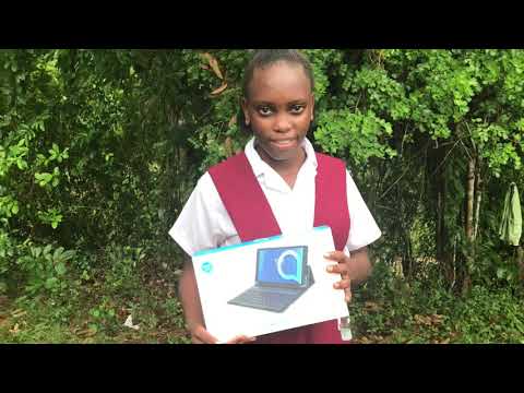 MOTHER OF NINE DAUGHTER NANNY IS THE 5 RECIPIENT OF TABLETS