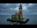 I Turned an Abandoned Lighthouse Into a Hidden Modern House (ASMR)