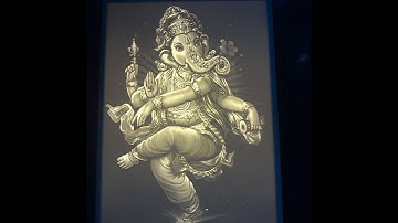 3D engraving on Corian Mandir for Backlighting