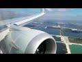 Bird dodging at 1000 feet | American Airlines 737-8 MAX (N334SM) landing in Miami.
