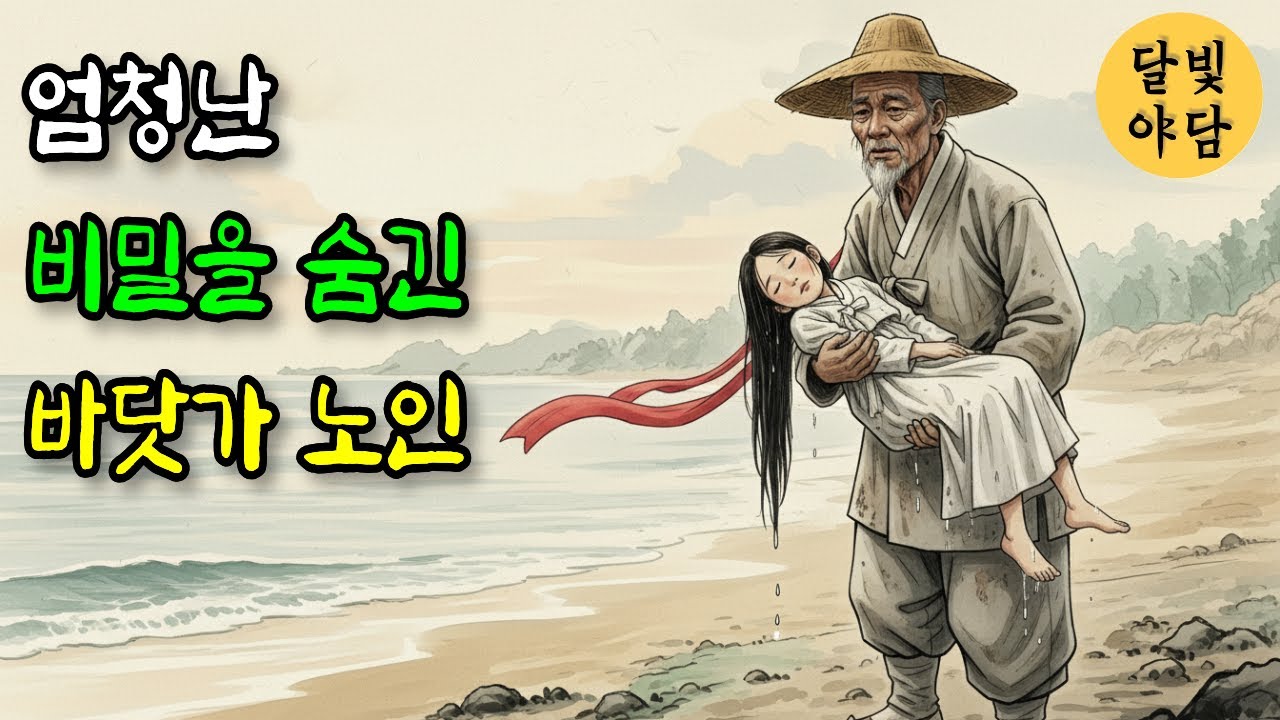 비밀을 감추고 바닷가에 숨어사는 노인의 정체, 한 소녀의 등장에 빍혀지는 진실.. | 야담 | 설화 | 옛날이야기 
