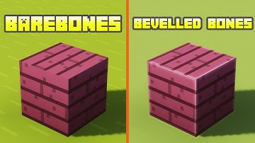 Barebones vs Bevelled Bones | Texture Comparison