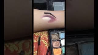 Eye Makeup On Hand Full Tutorial Step By Step Herbal Beauty Salon Bysam Sport Me