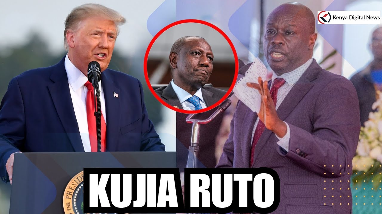 'Trump, the way you did in Venezuela, come to Kenya now!' Gachagua's urgent message to Trump