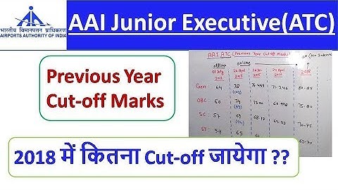 AAI ATC Previous Year Cut-Off Marks | Expected Cut-Off AAI ATC 2018 | SpeedUp Education