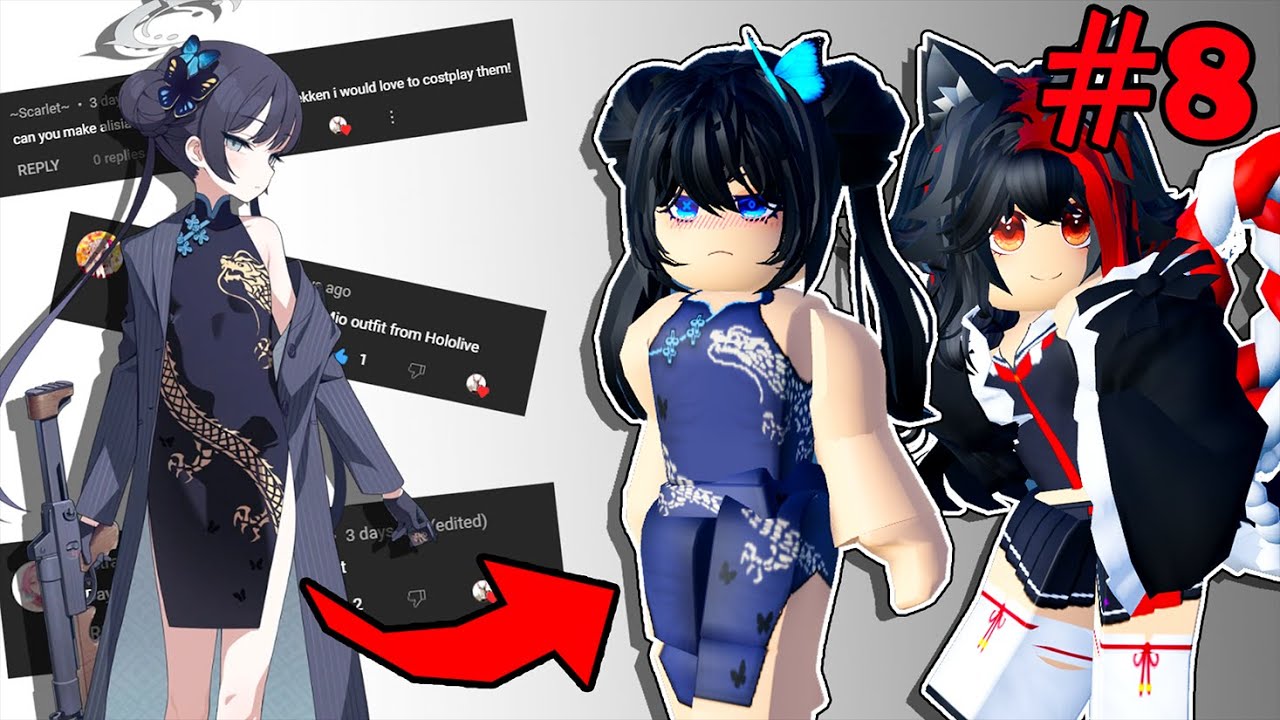 Blue Archive & Hololive! Building your Roblox Outfit Request #8 