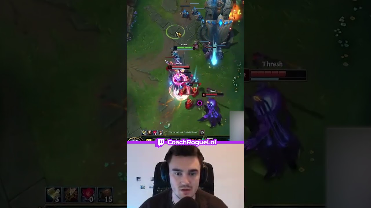 He really was hungry for hooks  #coachrogue #leagueoflegends