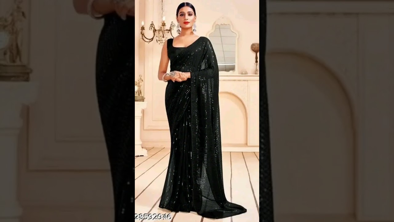 Georgette banglori silk saree |