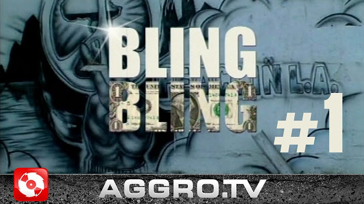 BLING BLING - 1 - HIPHOP IN L.A./ WILL I AM (OFFICIAL HD VERSION)