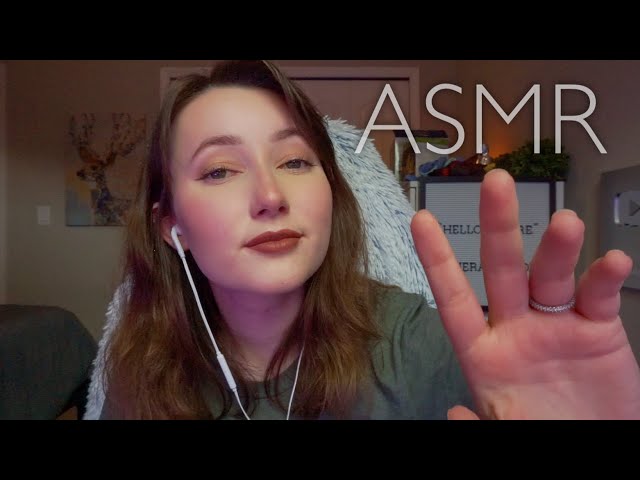 ASMR ~ EXTRA Hand Movements & Whispering Names ✨
