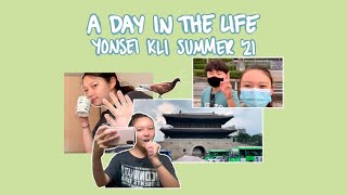 A Day in the Life of a Yonsei KLI Student (Summer 2021)