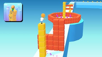 Newest Updates in CUBE SURFER - Legendary levels Gameplay Walkthrough Android Ios