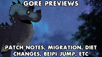 The Isle News Updates: Patch Notes, Gore Preview, Migration, Diets, More