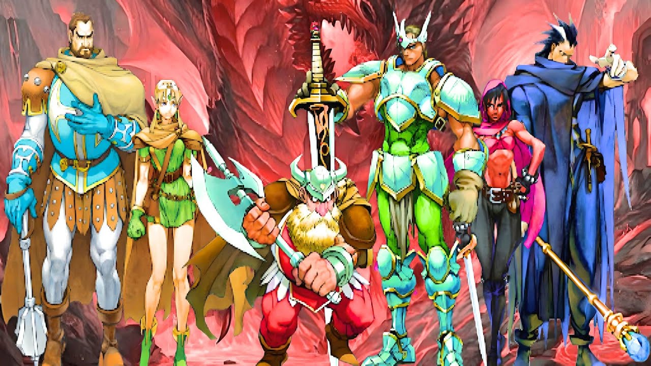 Dungeons & Dragons Shadow over Mystara // 1996 CP System II Arcade