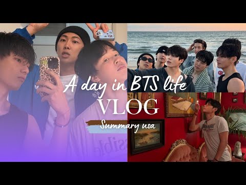 A Day In BTS Life - with productive day, crazy, eating and motivation🏕️📋