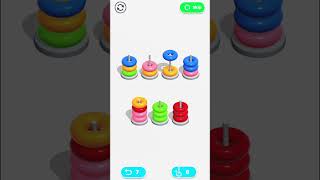 Color Hoop Stack | Color Puzzle #trending #viral screenshot 1