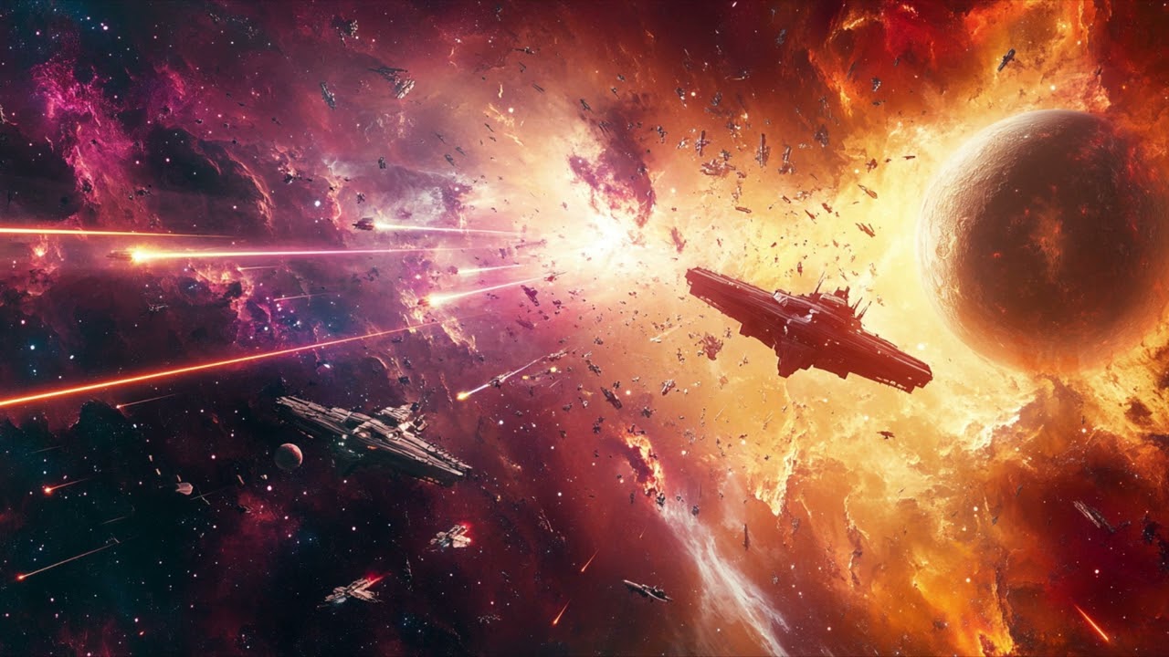 Celestial Conquest | Epic Galactic Battle Music for Cosmic Adventures