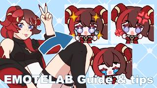 Make your own adorable CUSTOM emotes!! Emotelab Guide & Tips Profile